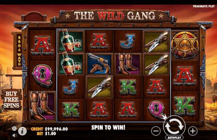 The Wild Gang Pragmatic Play Slot Gacor Game Online Peluang Kemenangan Tinggi